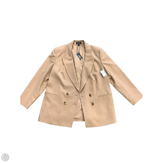 Blazer By Express In Tan, Size: Xl