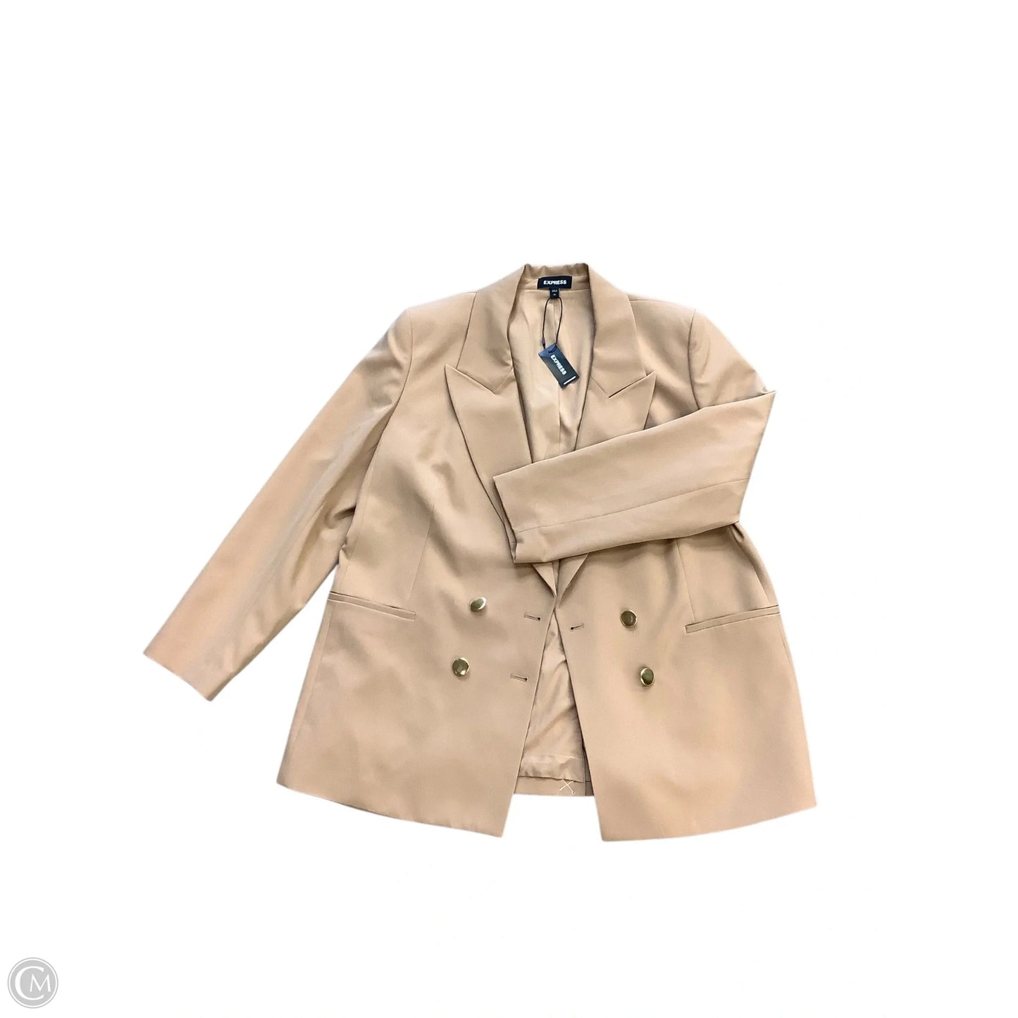 Blazer By Express In Tan, Size: Xl