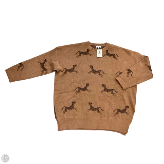 Sweater By Easel In Brown, Size: 2x