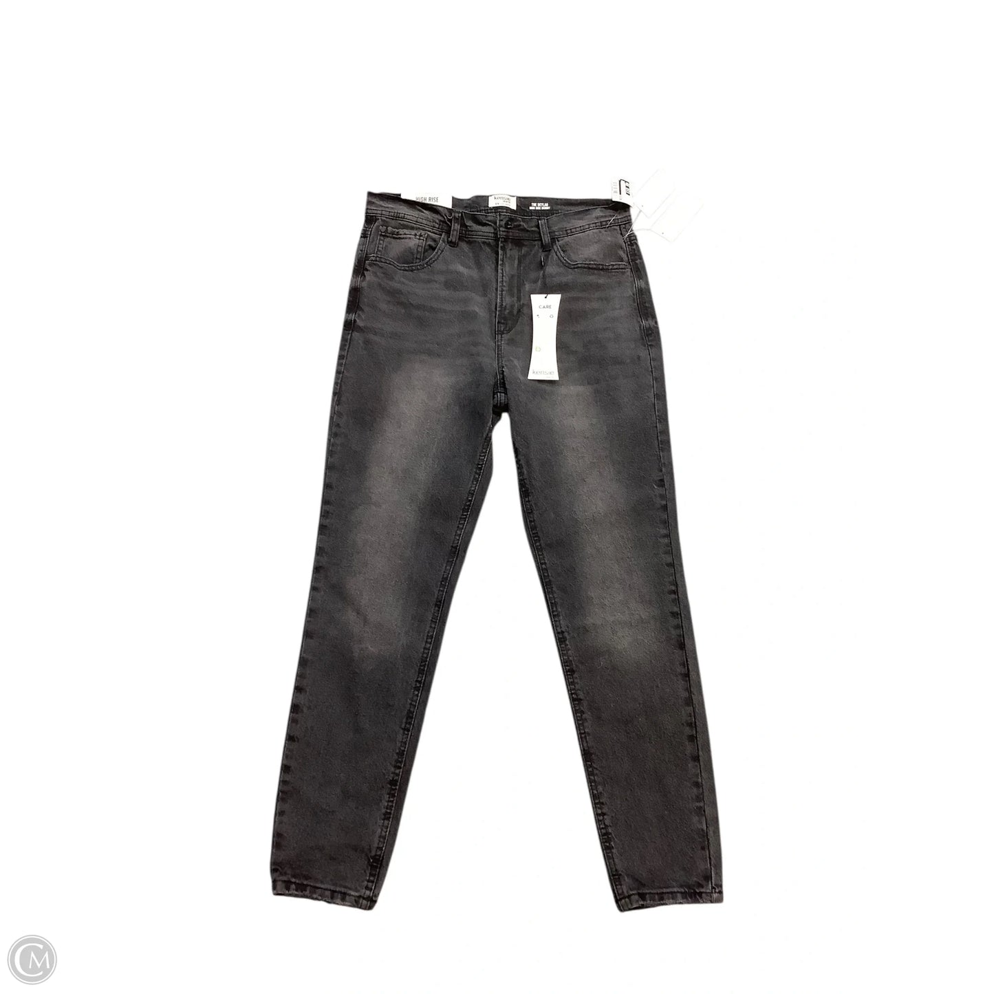 Jeans Straight By Kensie In Black, Size: 8