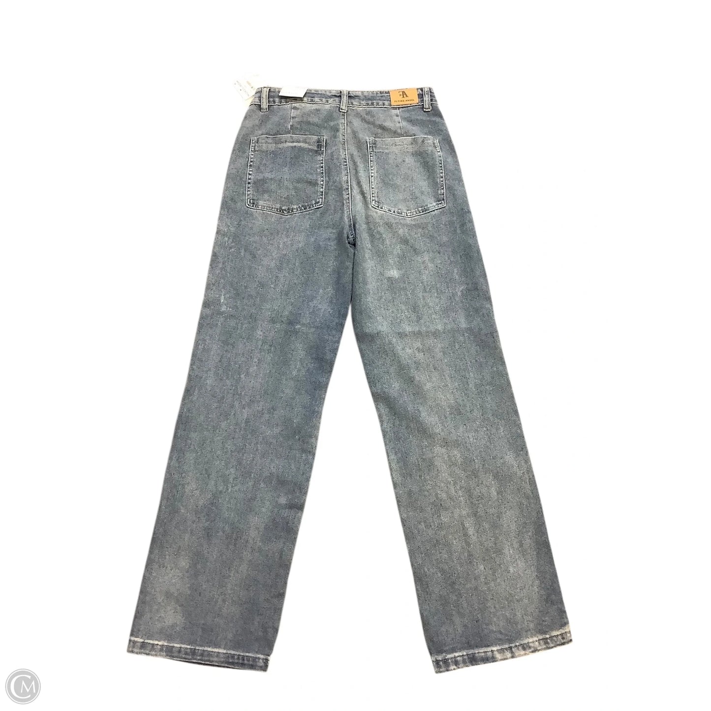 Jeans Wide Leg By Clothes Mentor In Blue Denim, Size: 8/9(29)