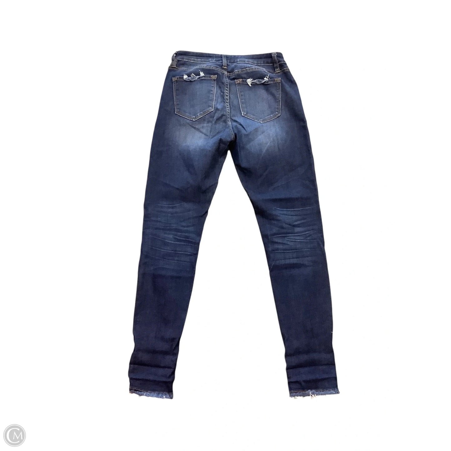 Jeans Skinny By Kancan In Blue Denim, Size: 7