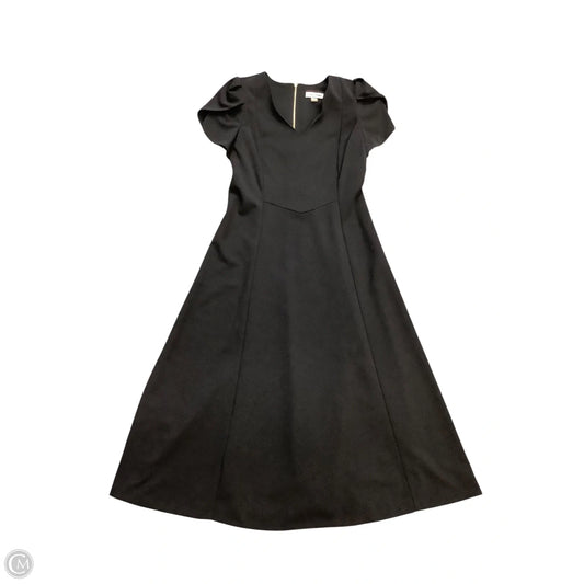 Dress Party Midi By Calvin Klein In Black, Size: 6