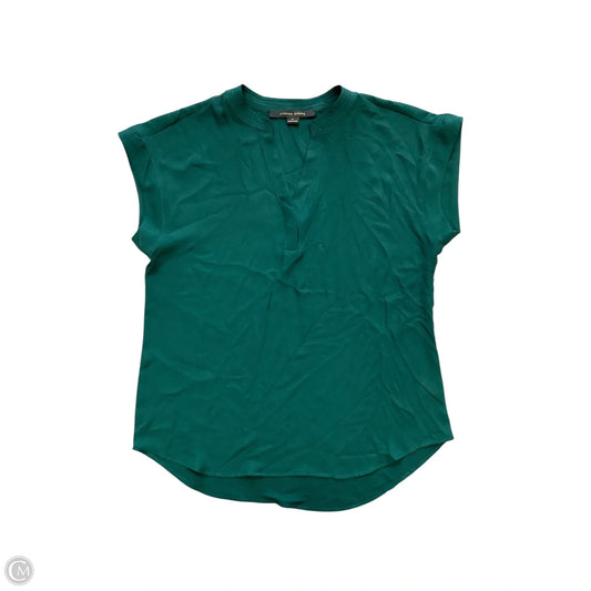 Blouse Sleeveless By Cynthia Steffe In Green, Size: M