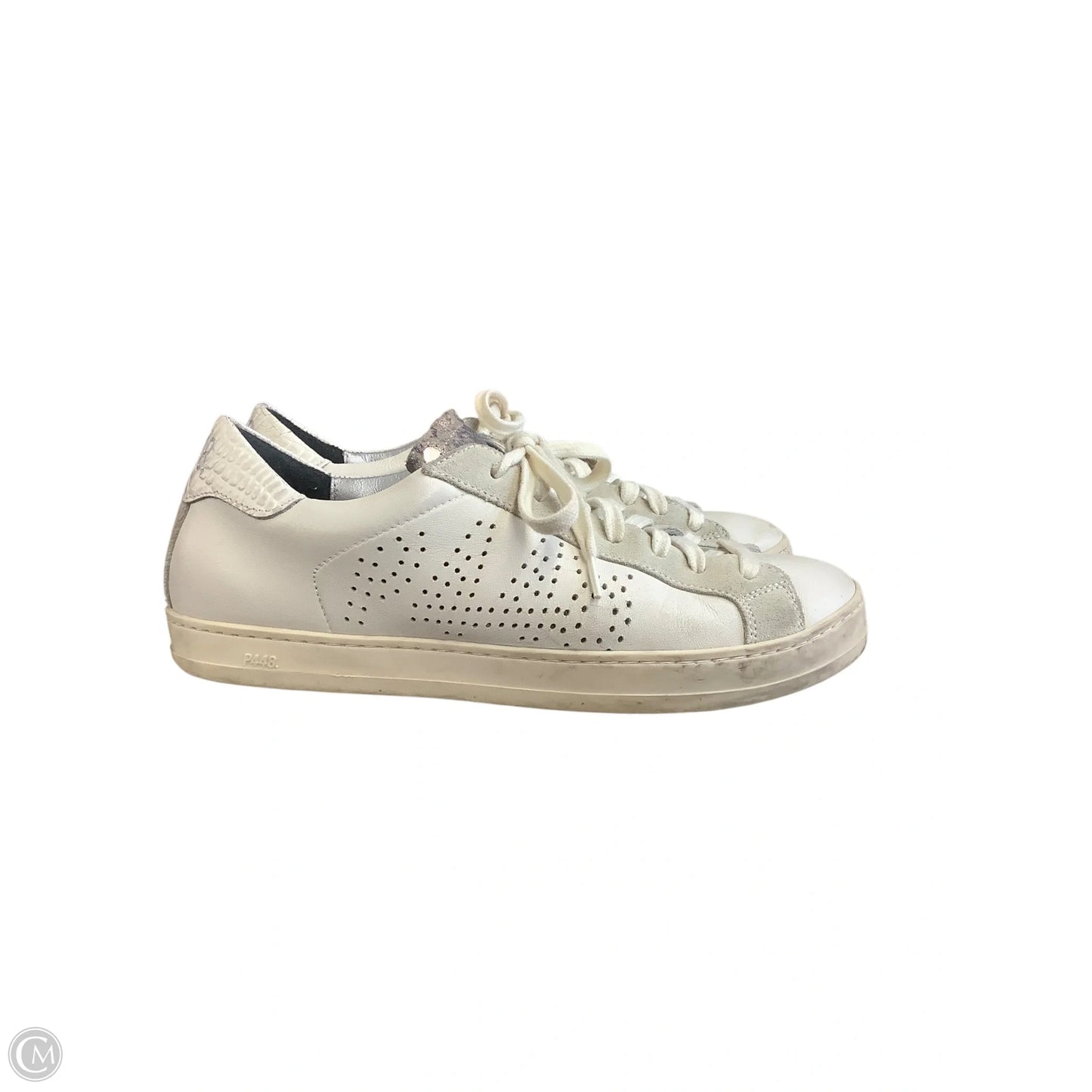 Shoes Sneakers By P448 In White, Size: 6.5