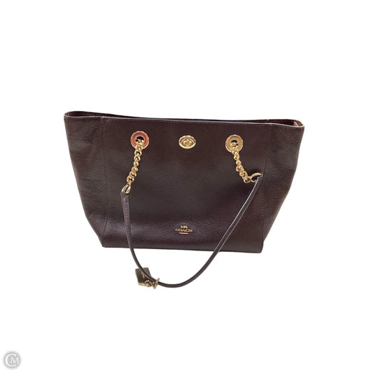 Handbag Designer By Coach, Size: Large