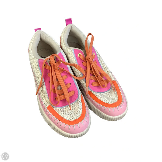 Shoes Sneakers By Liliana In Multi-colored, Size: 7.5