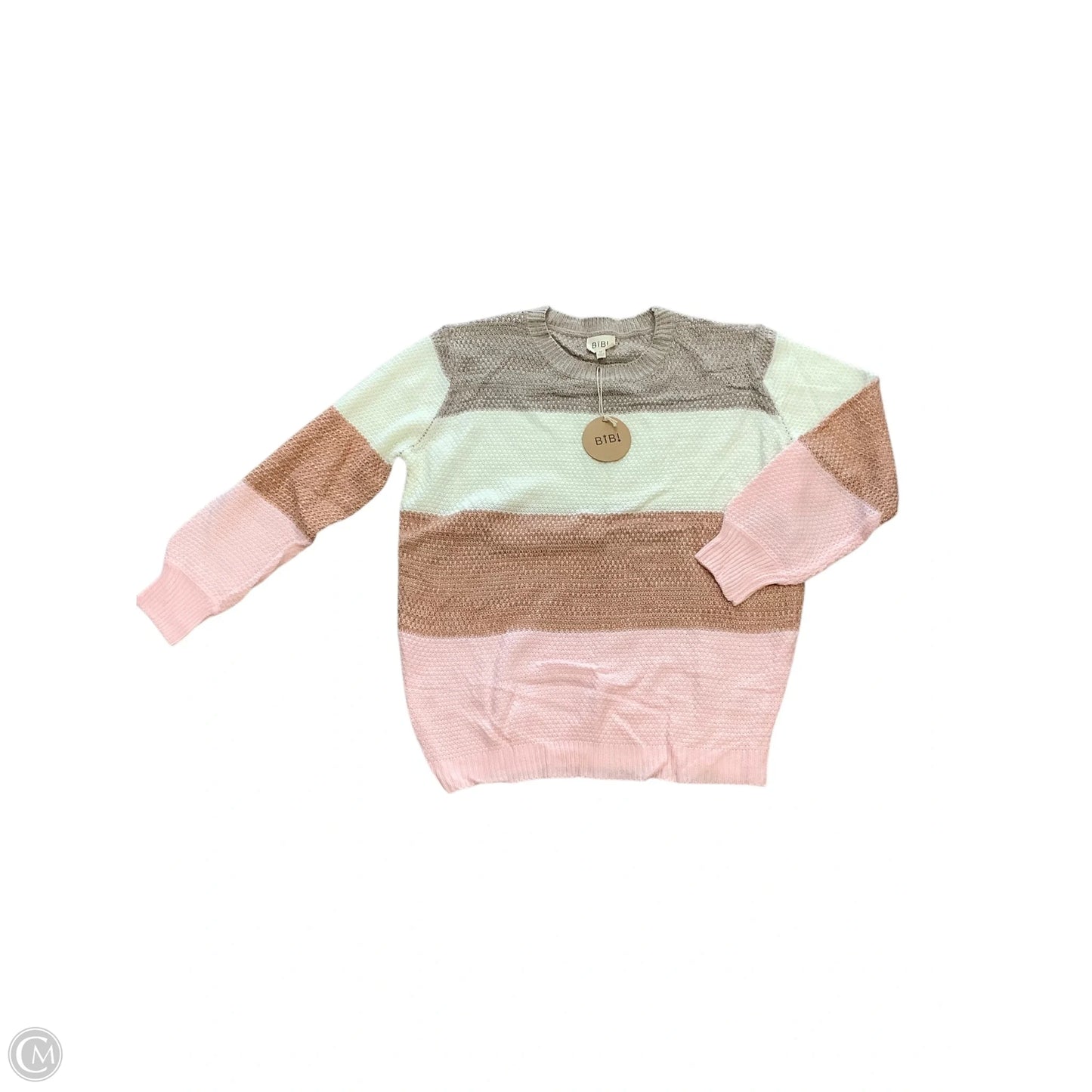 Sweater By Bibi In Striped Pattern, Size: M