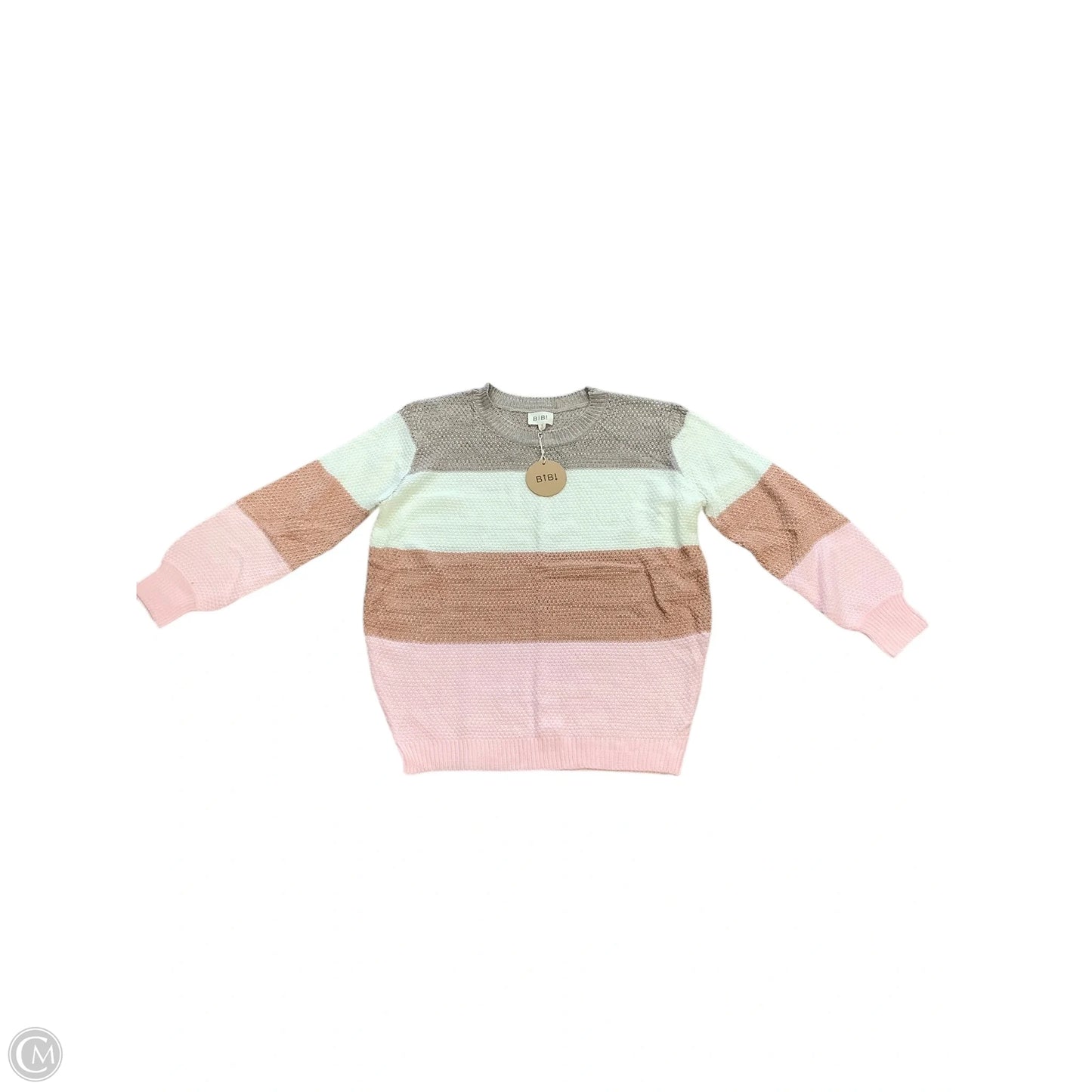 Sweater By Bibi In Striped Pattern, Size: S