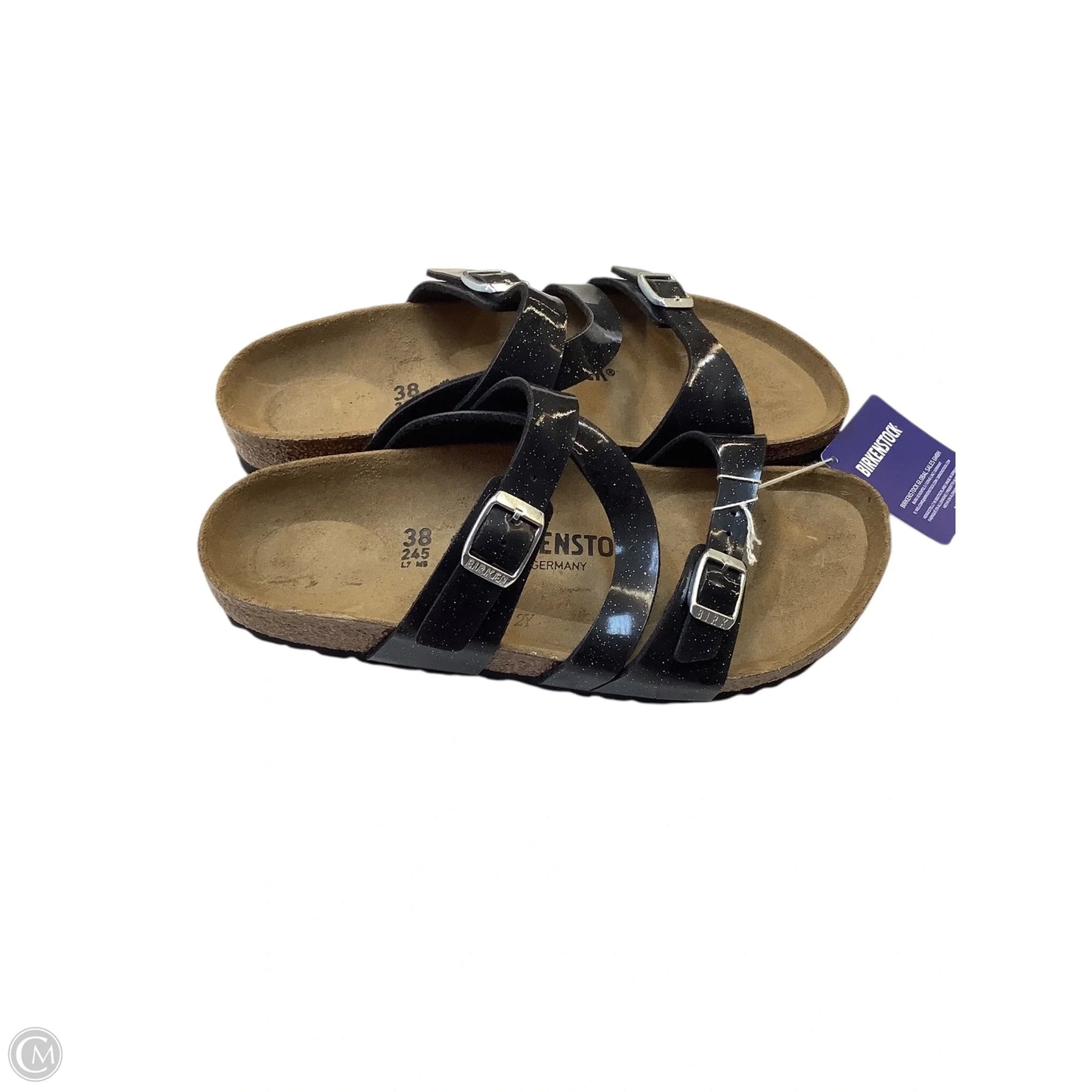 Sandals Flats By Birkenstock In Multi-colored, Size: 7.5 (38)
