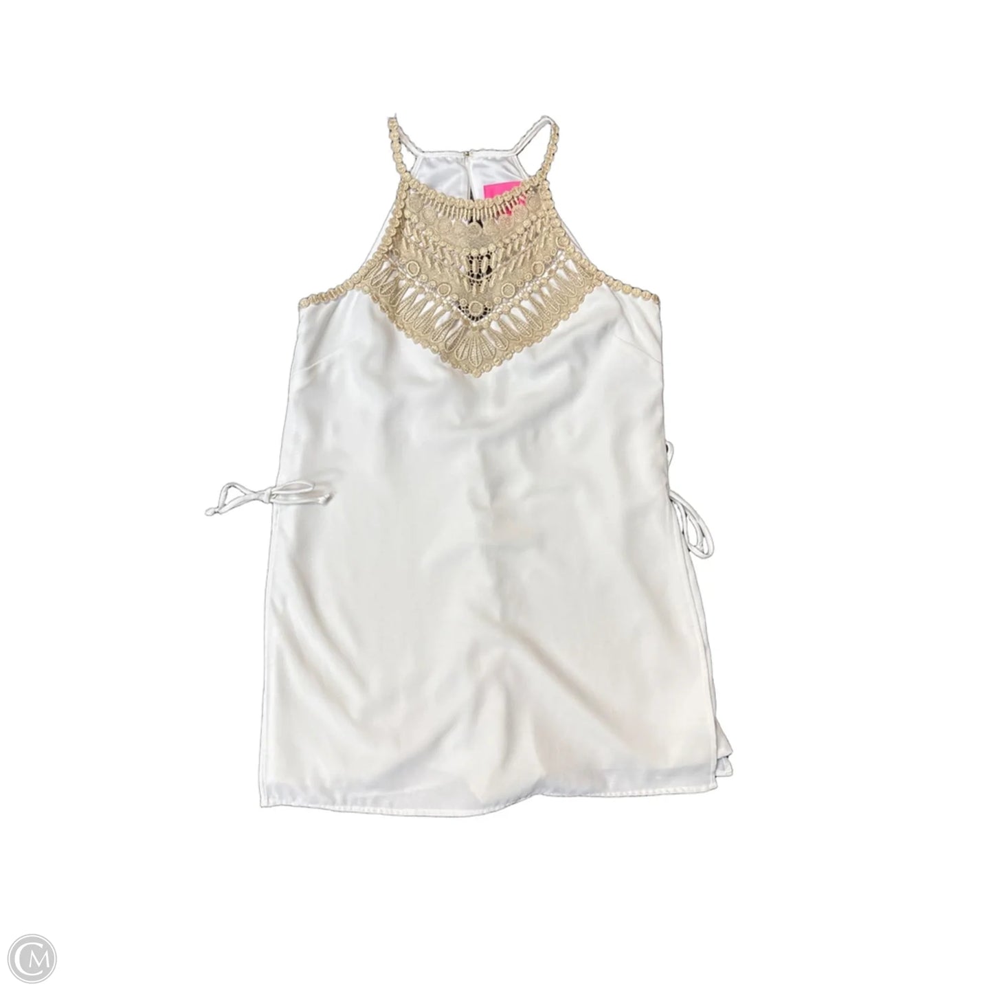 Dress Designer By Lilly Pulitzer In White, Size: 12