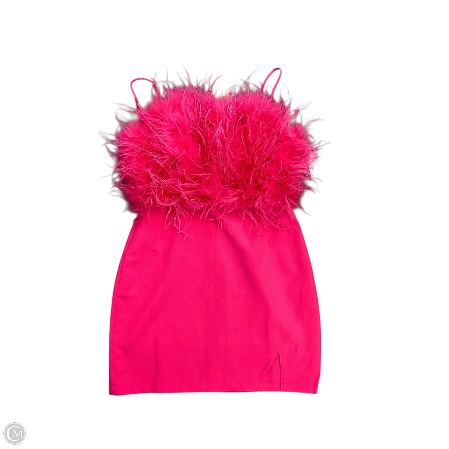 Dress Party Short By Main Strip In Pink, Size: L