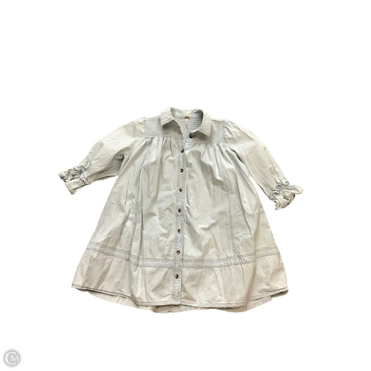 Dress Casual Short By Free People In Blue Denim, Size: S