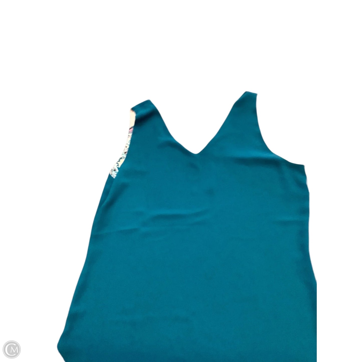 Blouse Sleeveless By Chicos In Teal, Size: M