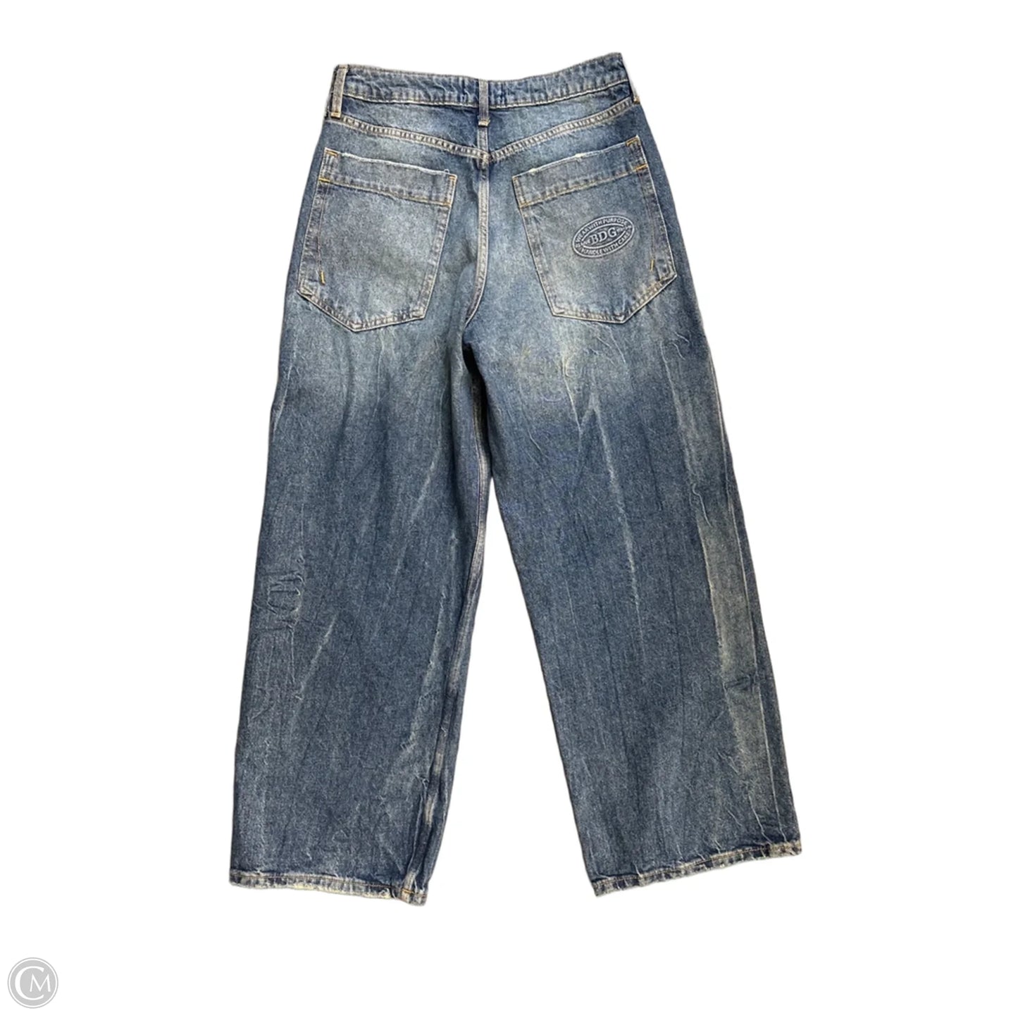 Jeans Wide Leg By Bdg In Blue Denim, Size: 4