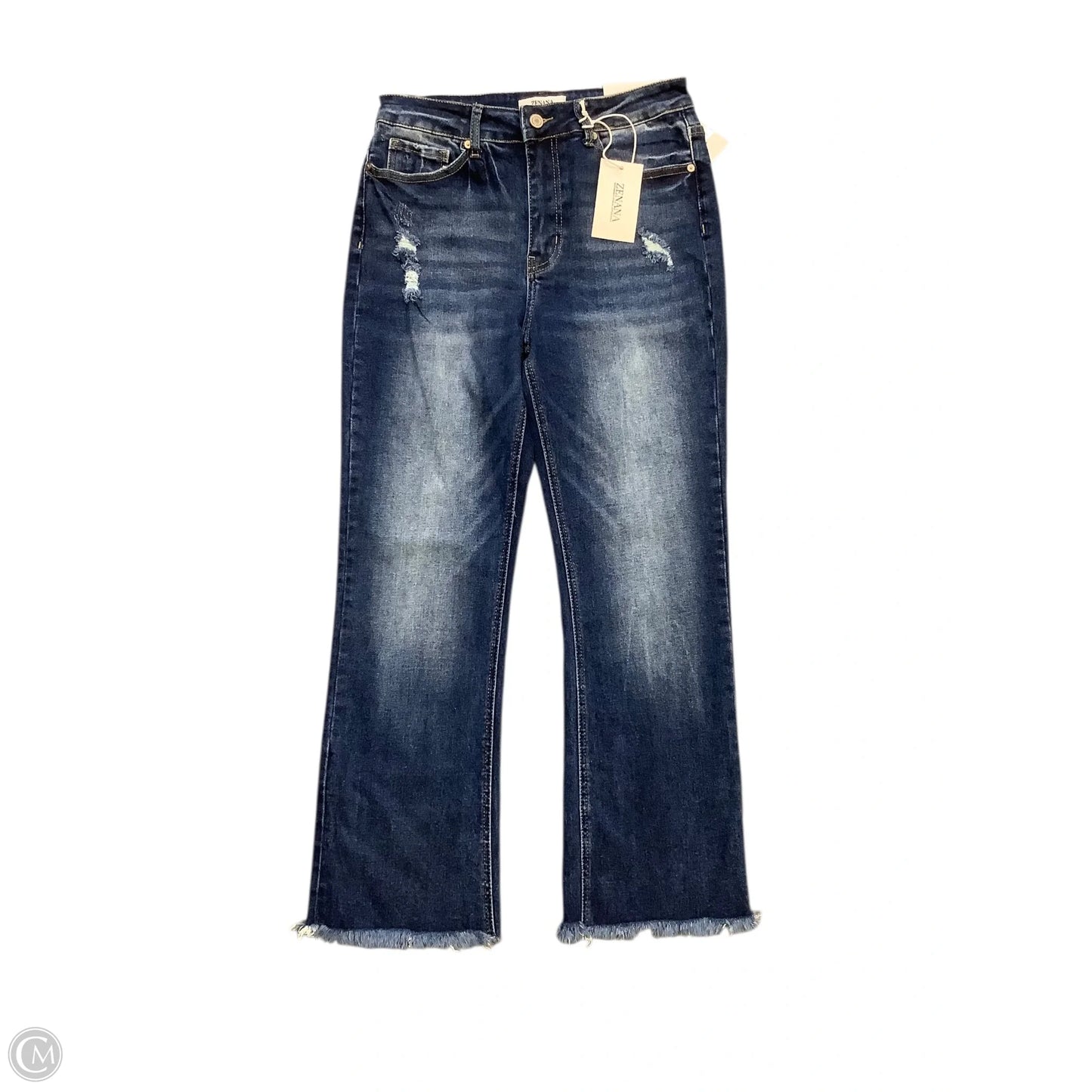 Jeans Boot Cut By Zenana In Blue Denim, Size: 8(29)