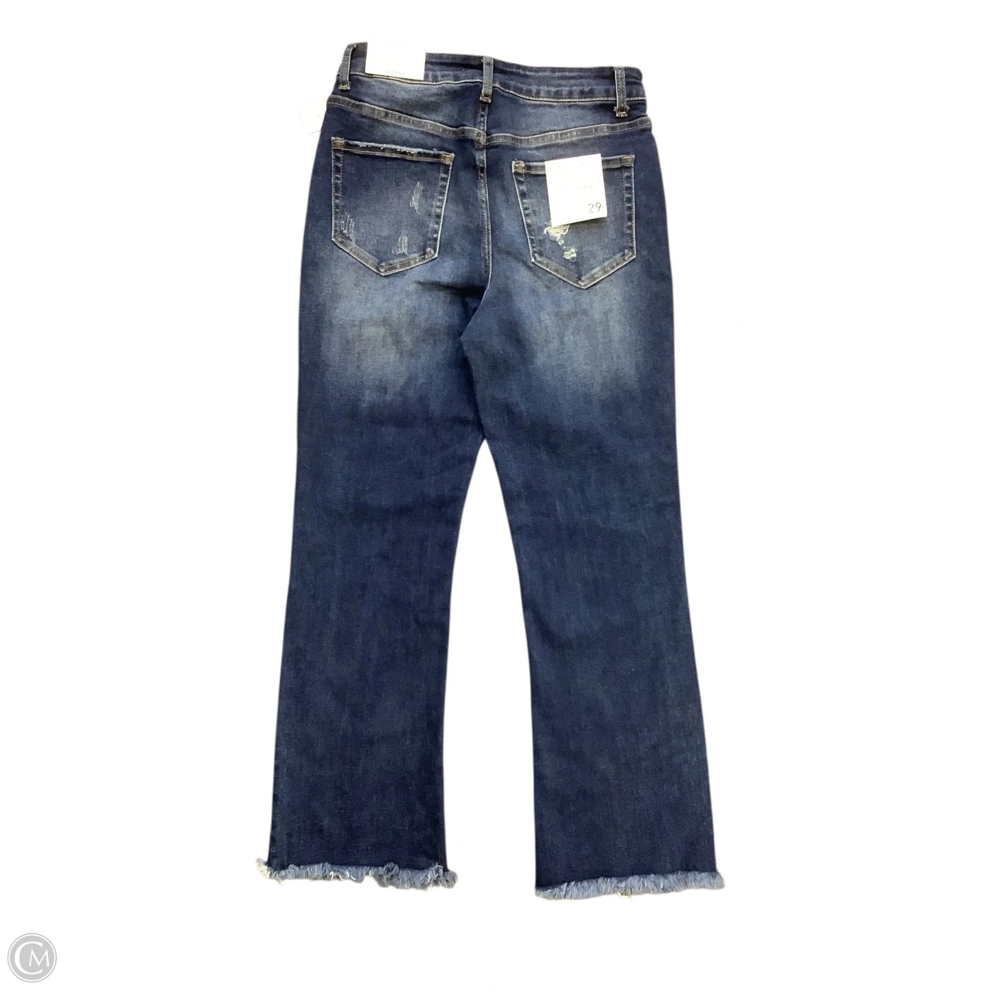 Jeans Boot Cut By Zenana In Blue Denim, Size: 8(29)