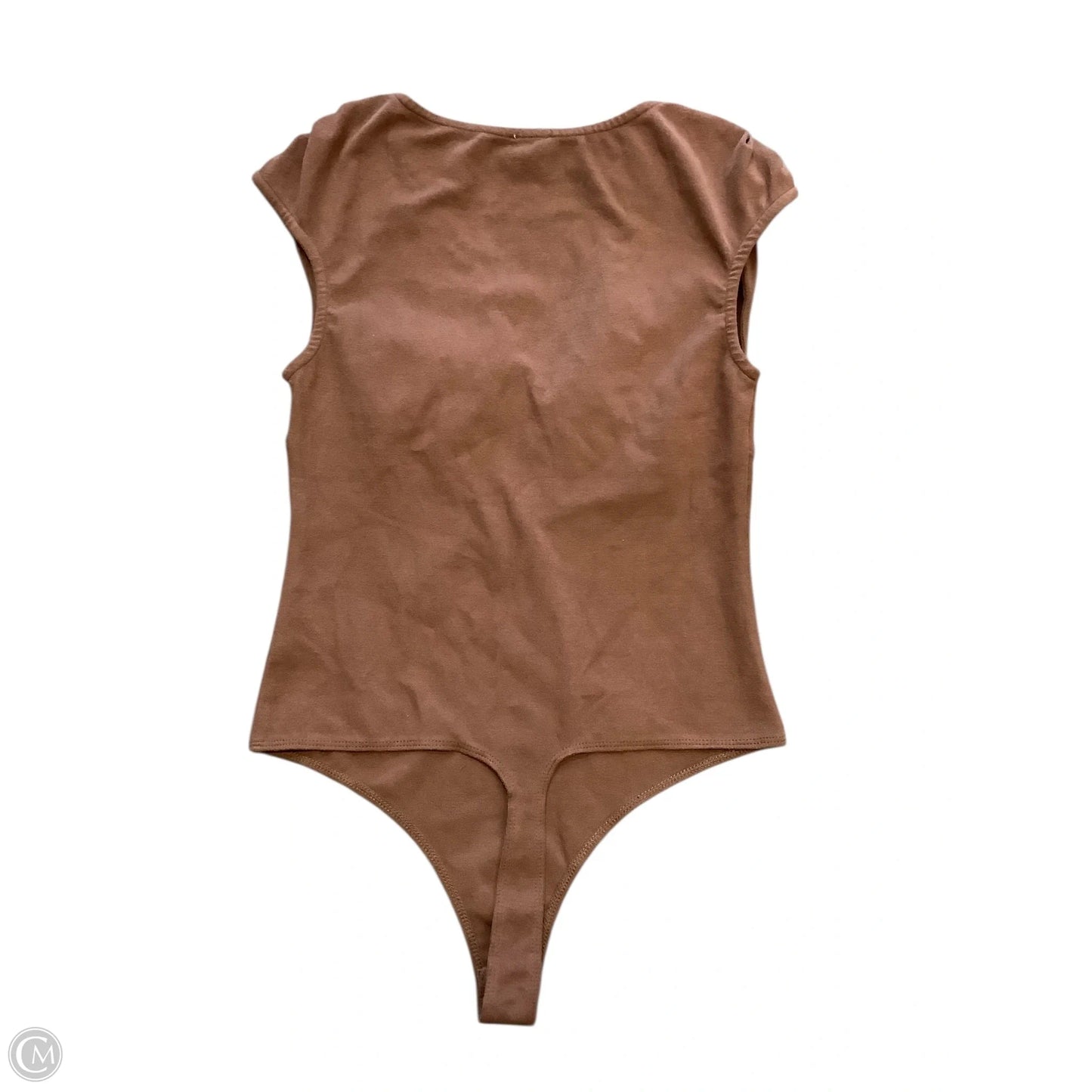 Top Sleeveless By Le Lis In Brown, Size: L