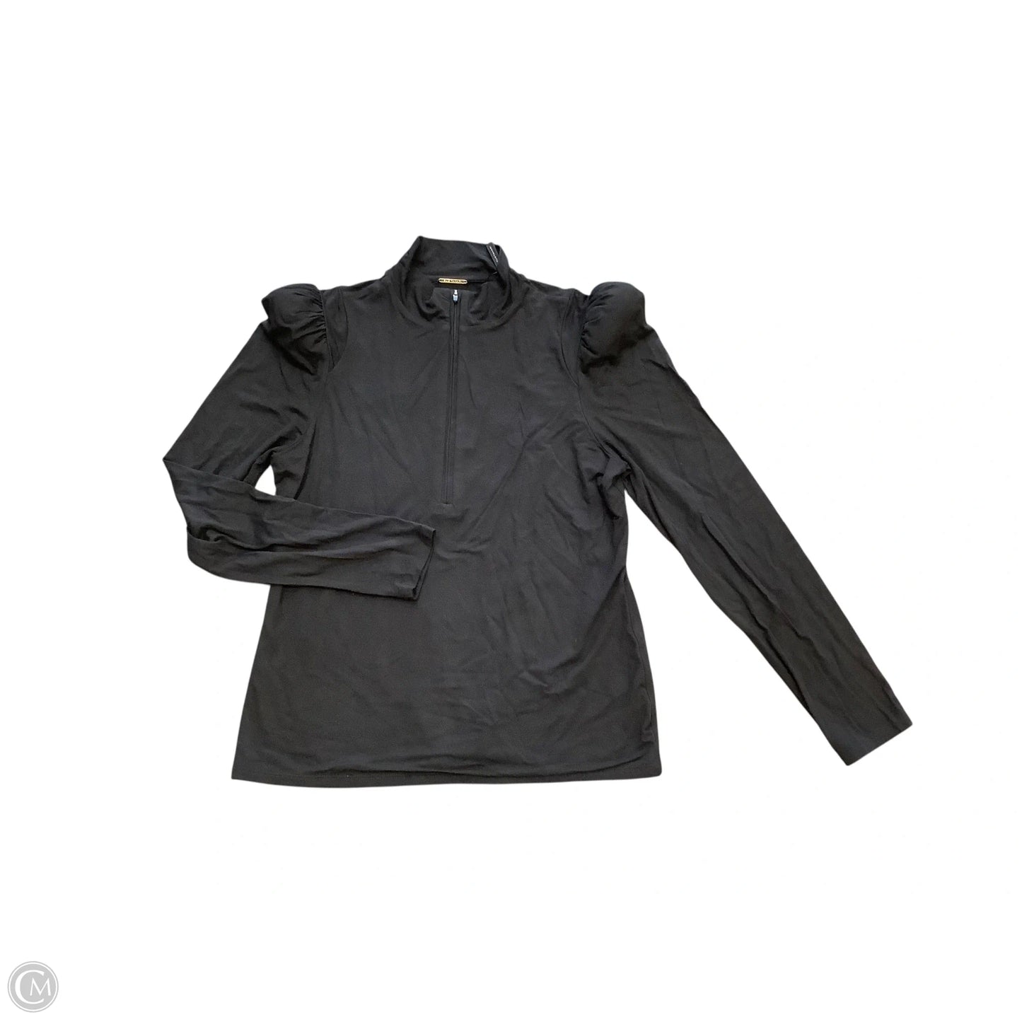 Top Long Sleeve By Elie Tahari In Black, Size: L