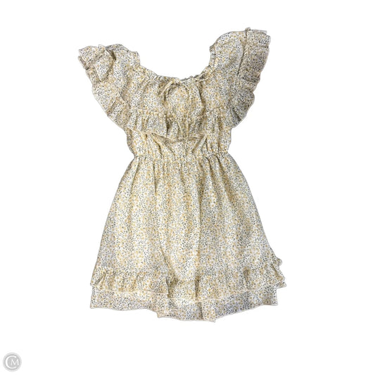 Dress Casual Short By Clothes Mentor In Yellow, Size: S