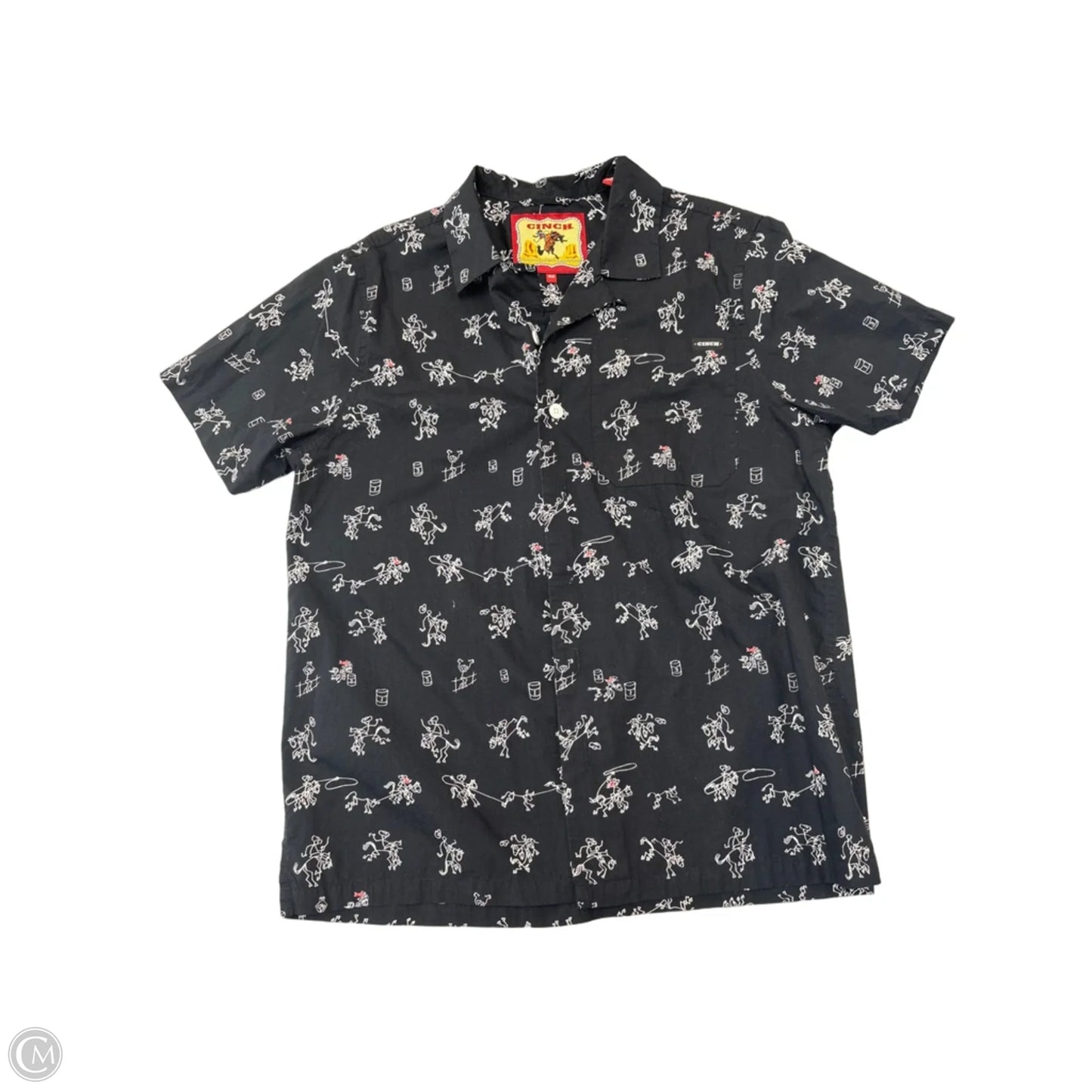 Top Short Sleeve By Clothes Mentor In Black, Size: Xs