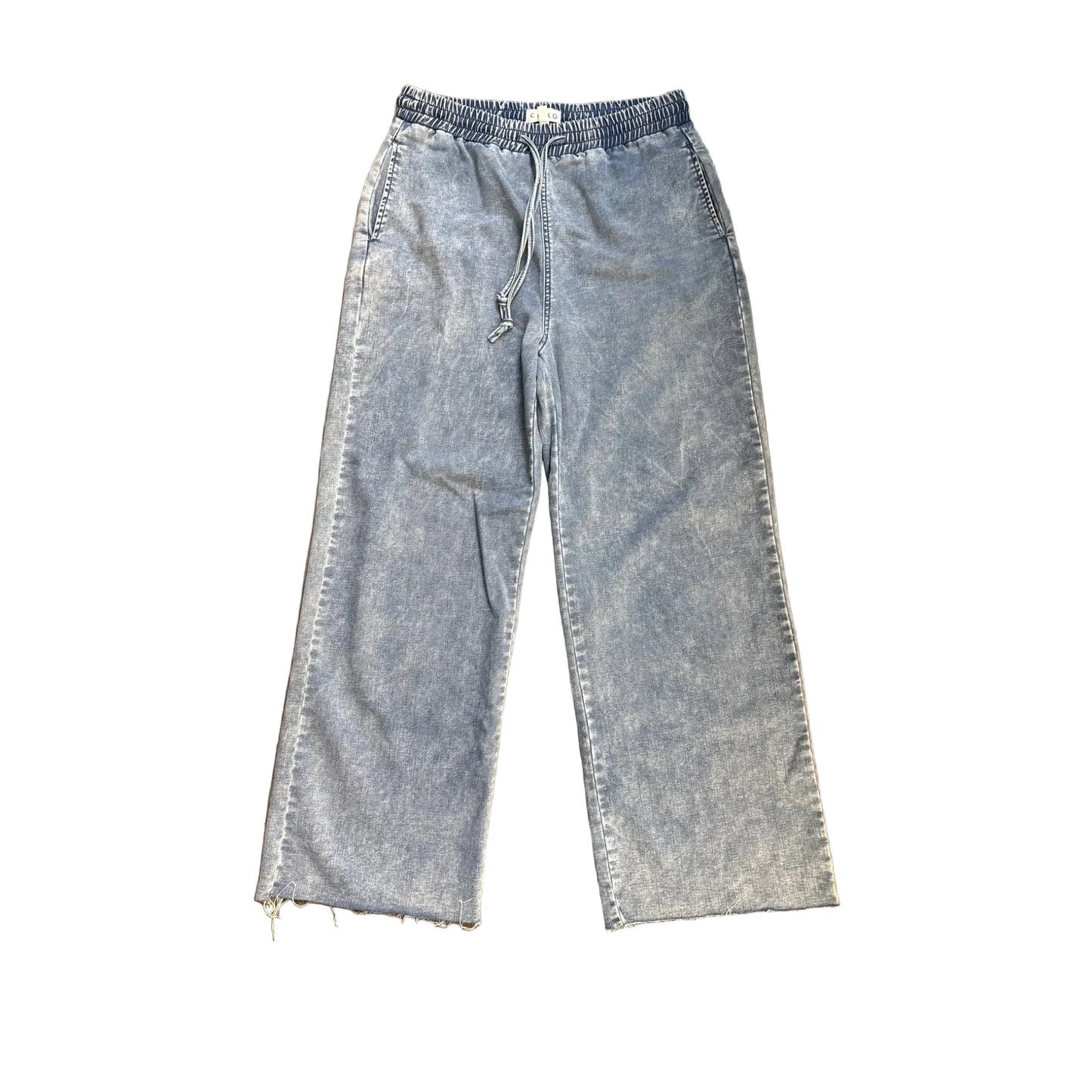 Jeans Wide Leg By Cello In Blue Denim, Size: M