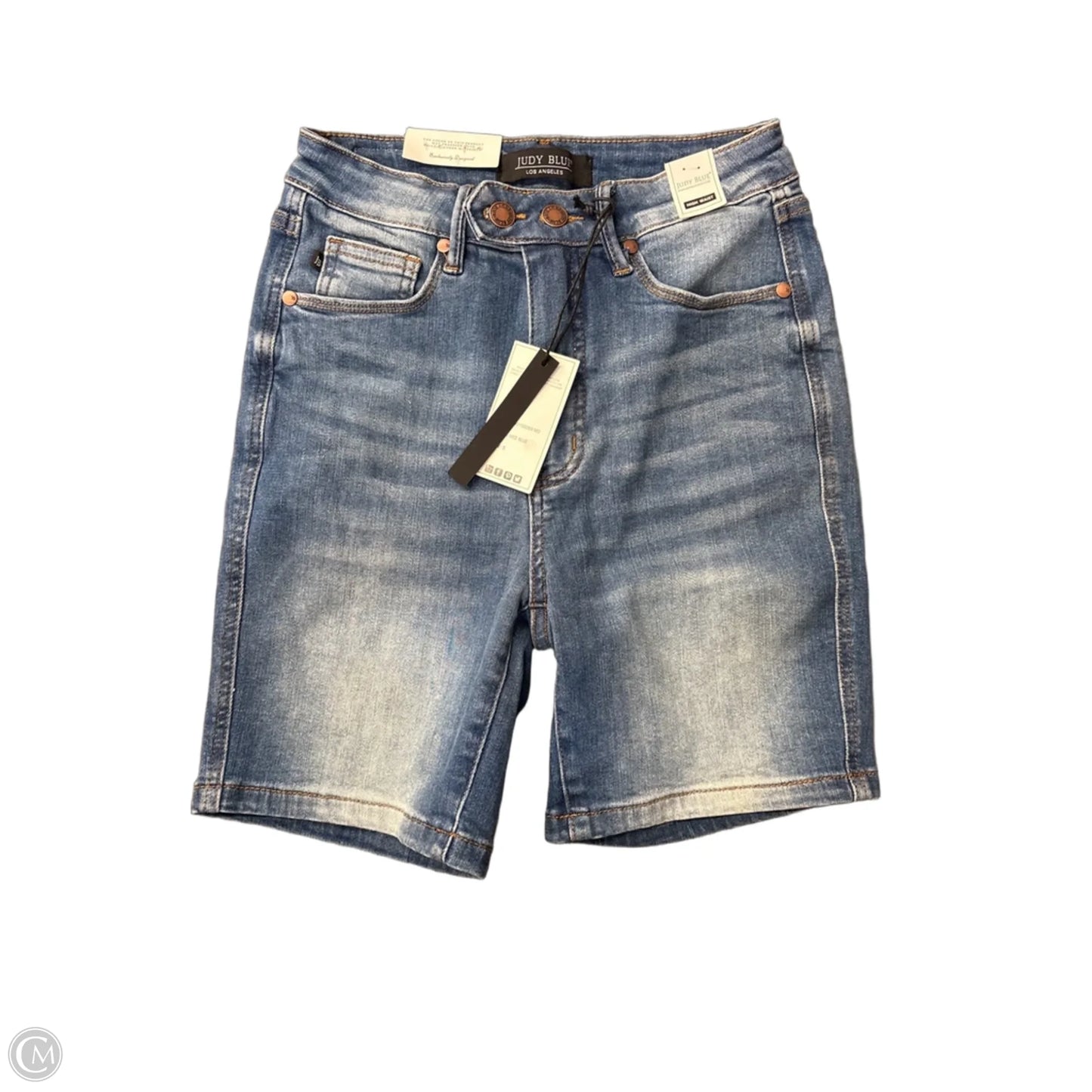 Shorts By Judy Blue In Blue Denim, Size: S