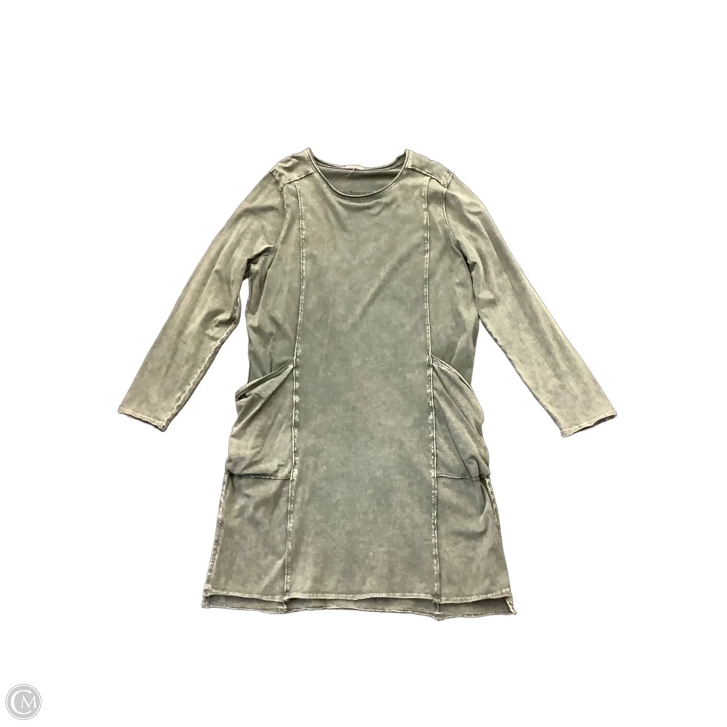 Dress Casual Midi By Easel In Green, Size: L