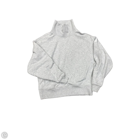 Athletic Sweatshirt Collar By Alo In Grey, Size: S