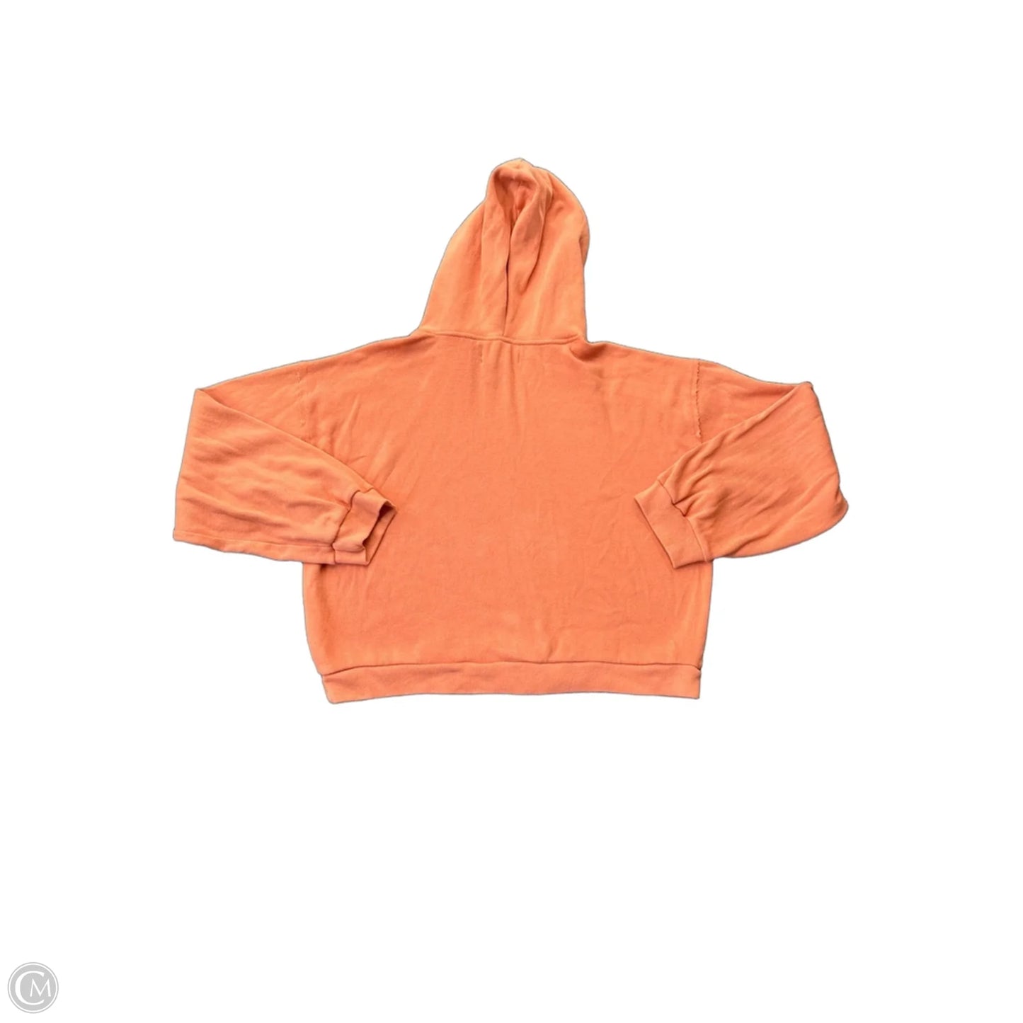 Sweatshirt Hoodie By Free People In Orange, Size: Xl