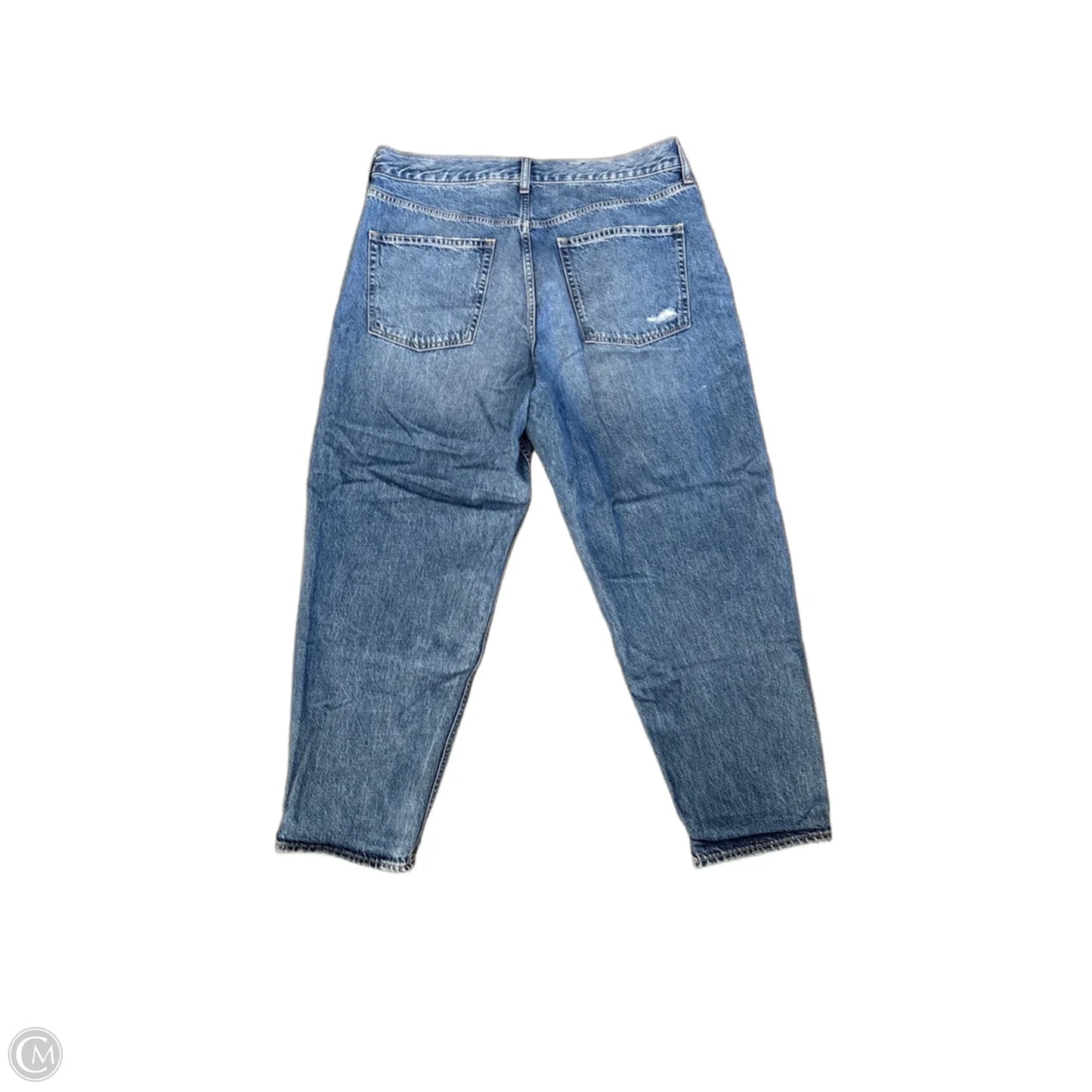 Jeans Wide Leg By Gap In Blue Denim, Size: 16l