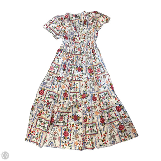 Dress Casual Maxi By Anthropologie In Multi-colored, Size: L