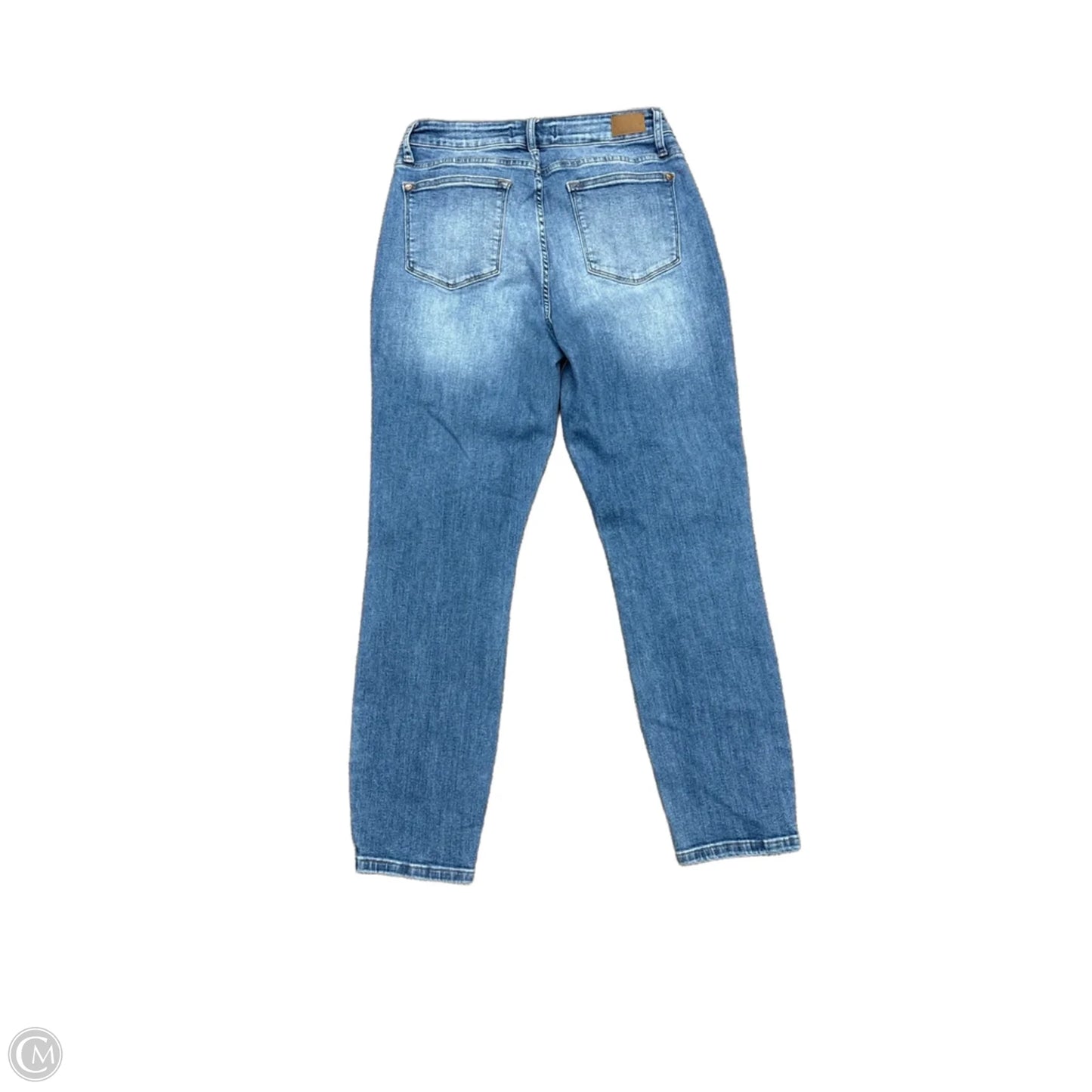 Jeans Straight By Judy Blue In Blue Denim, Size: 8