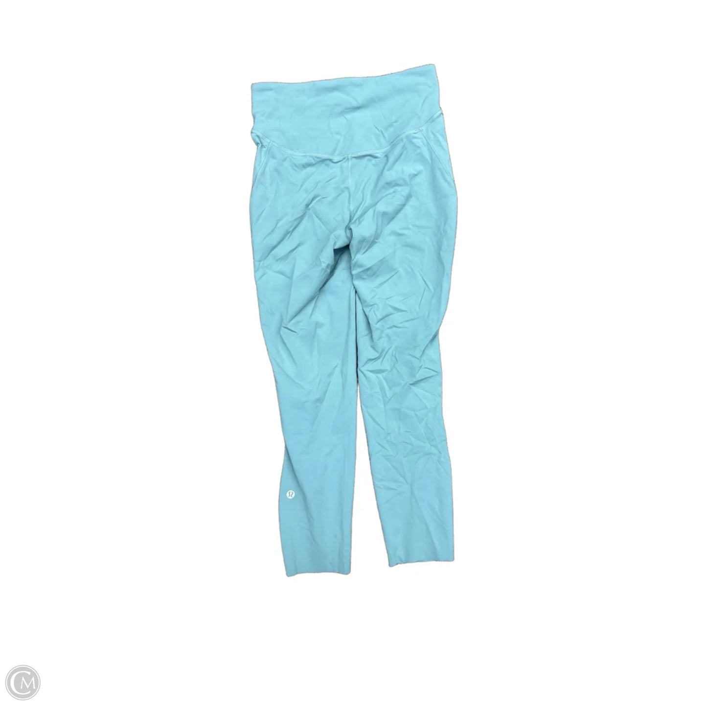 Athletic Leggings By Lululemon In Aqua, Size: S