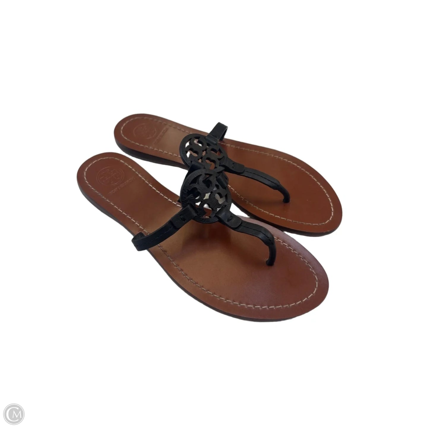 Sandals Designer By Tory Burch In Black, Size: 7