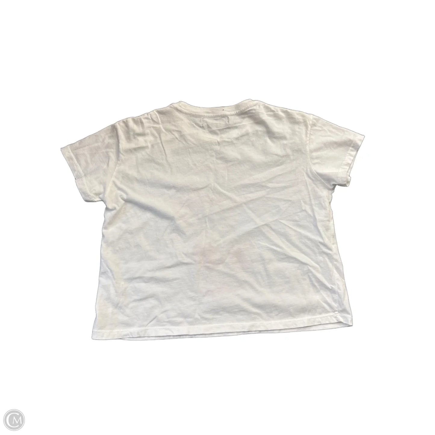 Top Short Sleeve By Girl Dangerous In White, Size: Xs