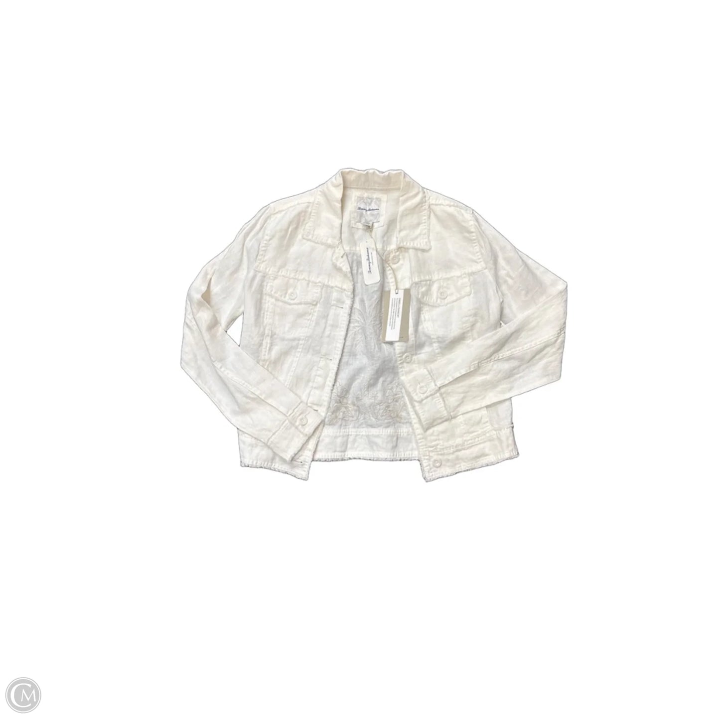Top Long Sleeve By Tommy Bahama In White, Size: Xs