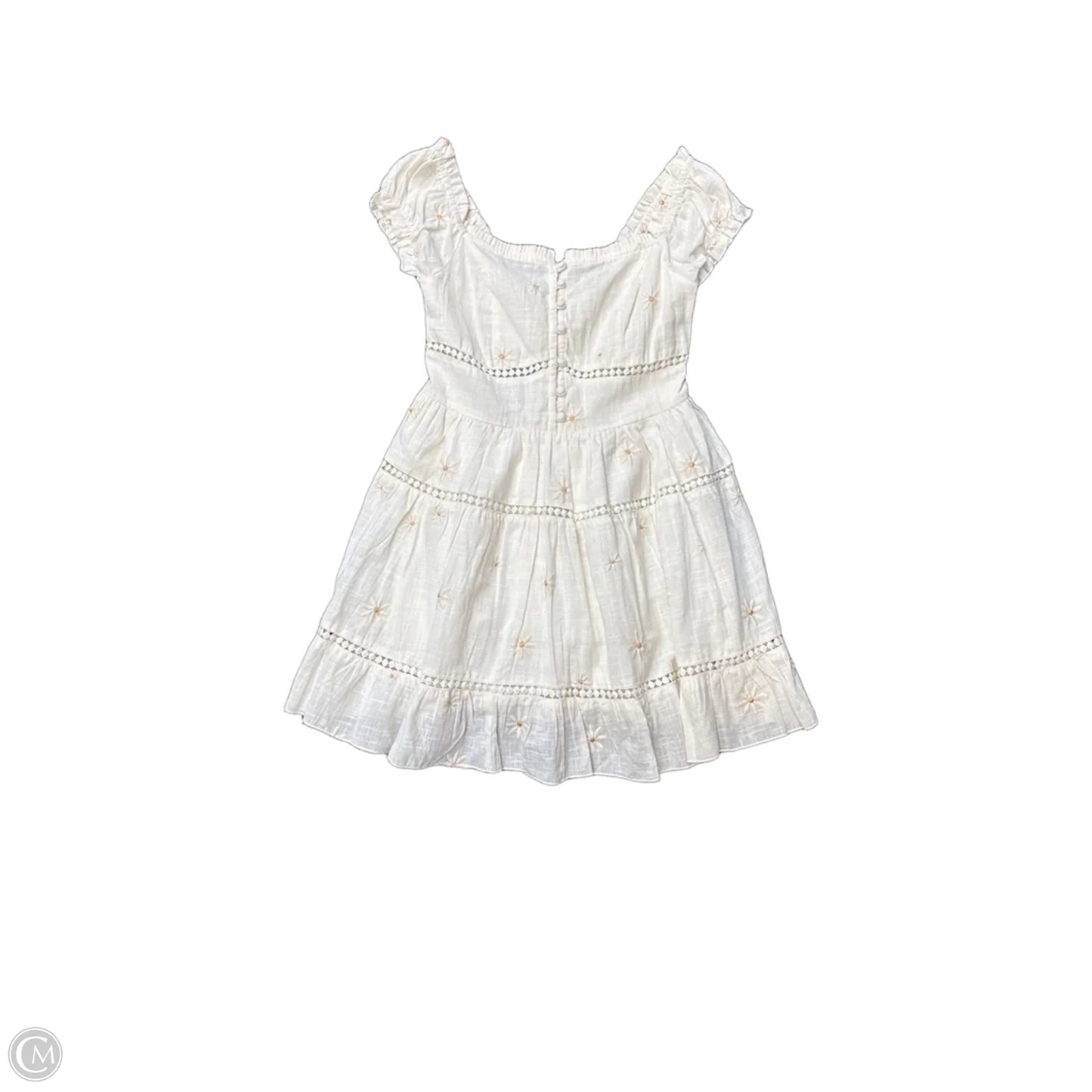Dress Casual Short By Cmc In White, Size: S