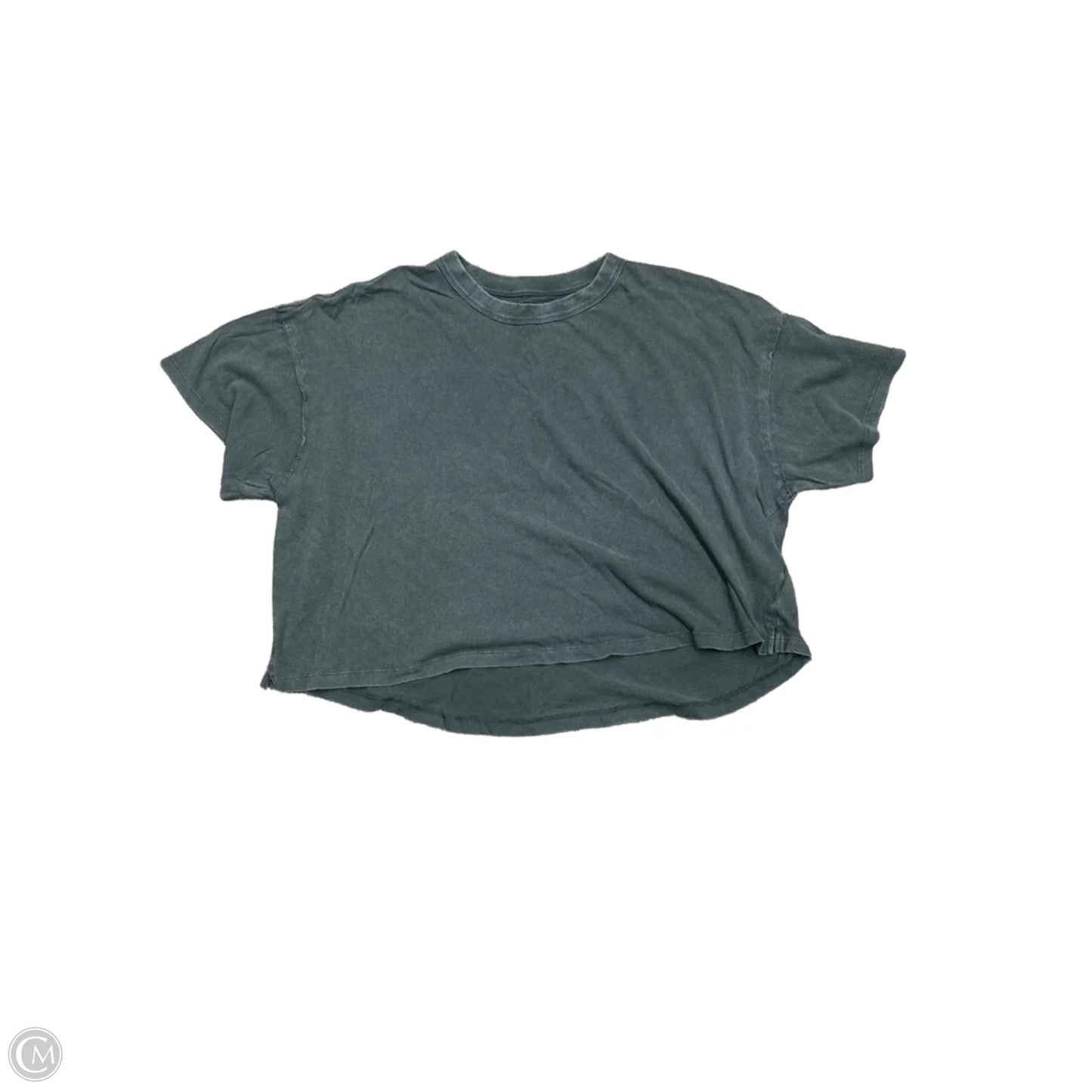 Top Short Sleeve Basic By Aerie In Grey, Size: Xl