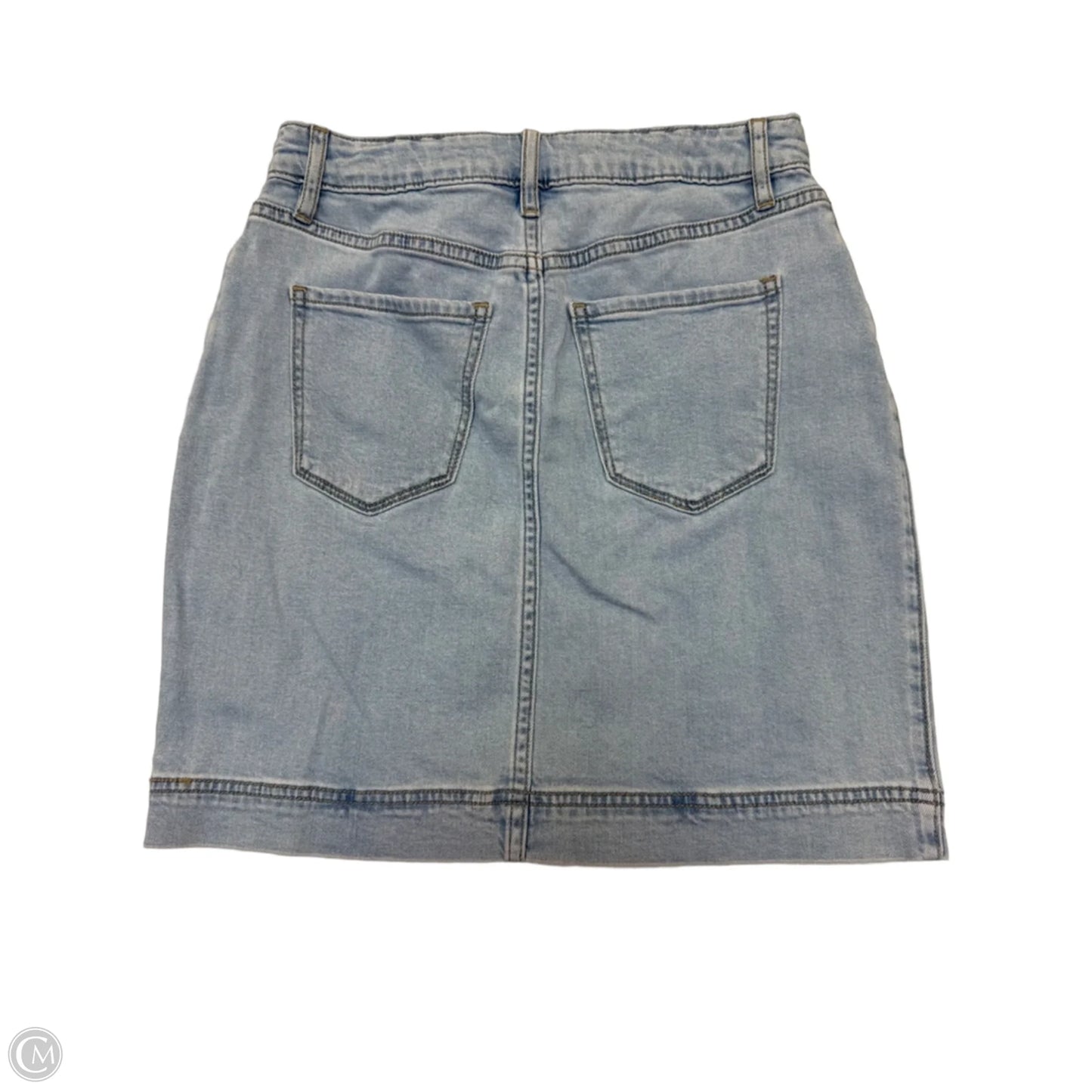 Skirt Mini & Short By White House Black Market In Blue Denim, Size: 0