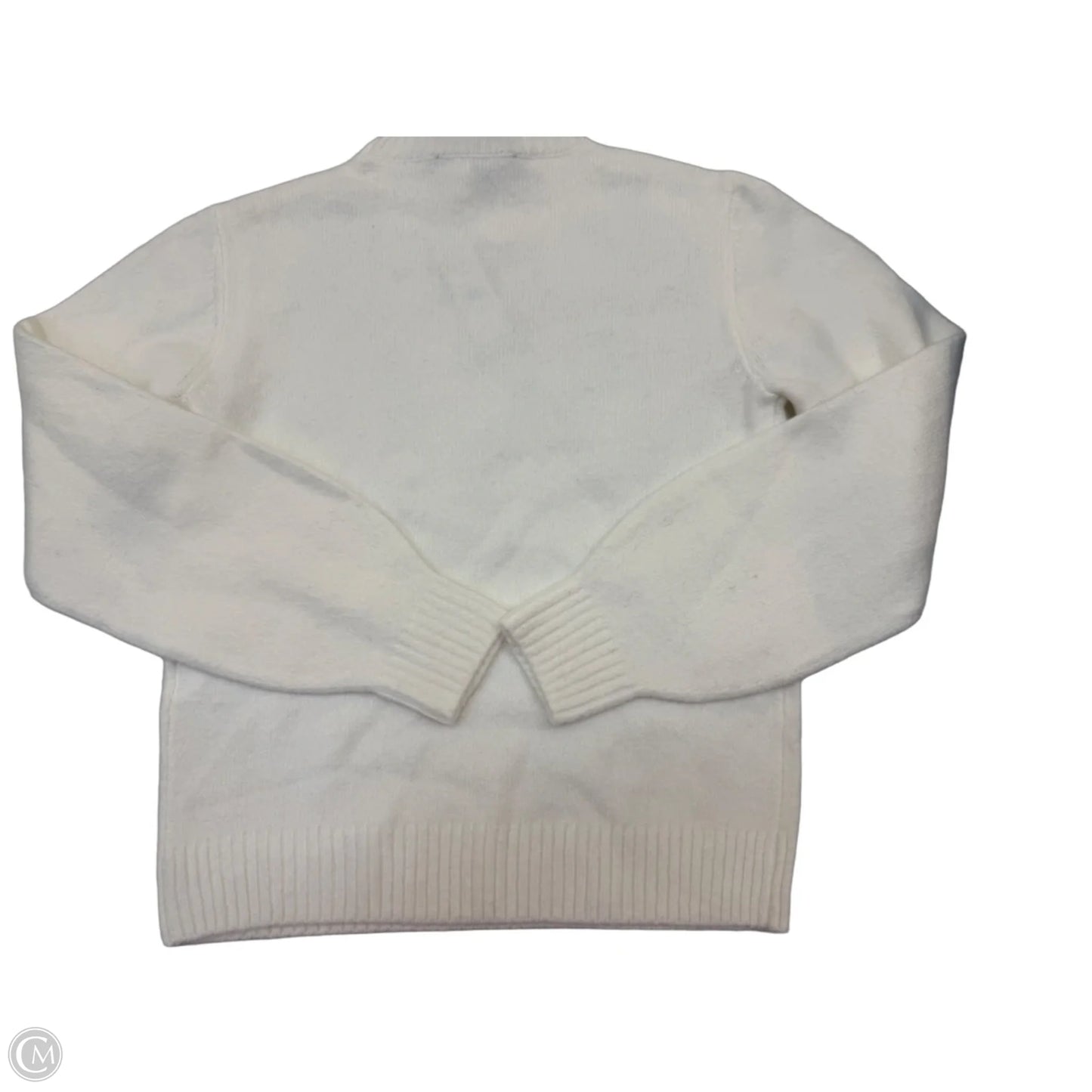 Sweater By White House Black Market In White, Size: Xs