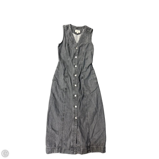 Dress Casual Maxi By Universal Standard In Black Denim, Size: 2
