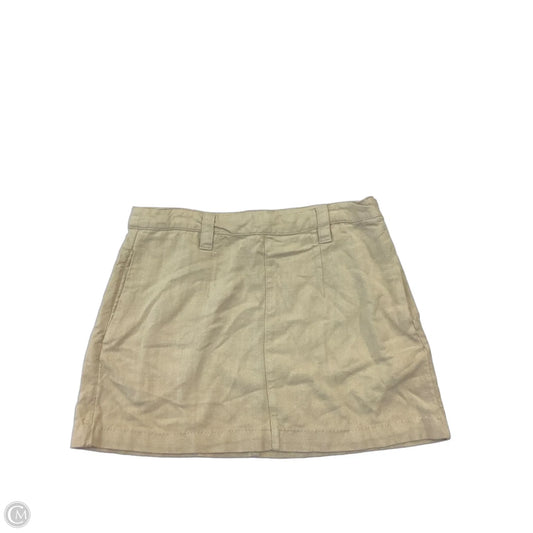 Skirt Mini & Short By Free People In Tan, Size: 10