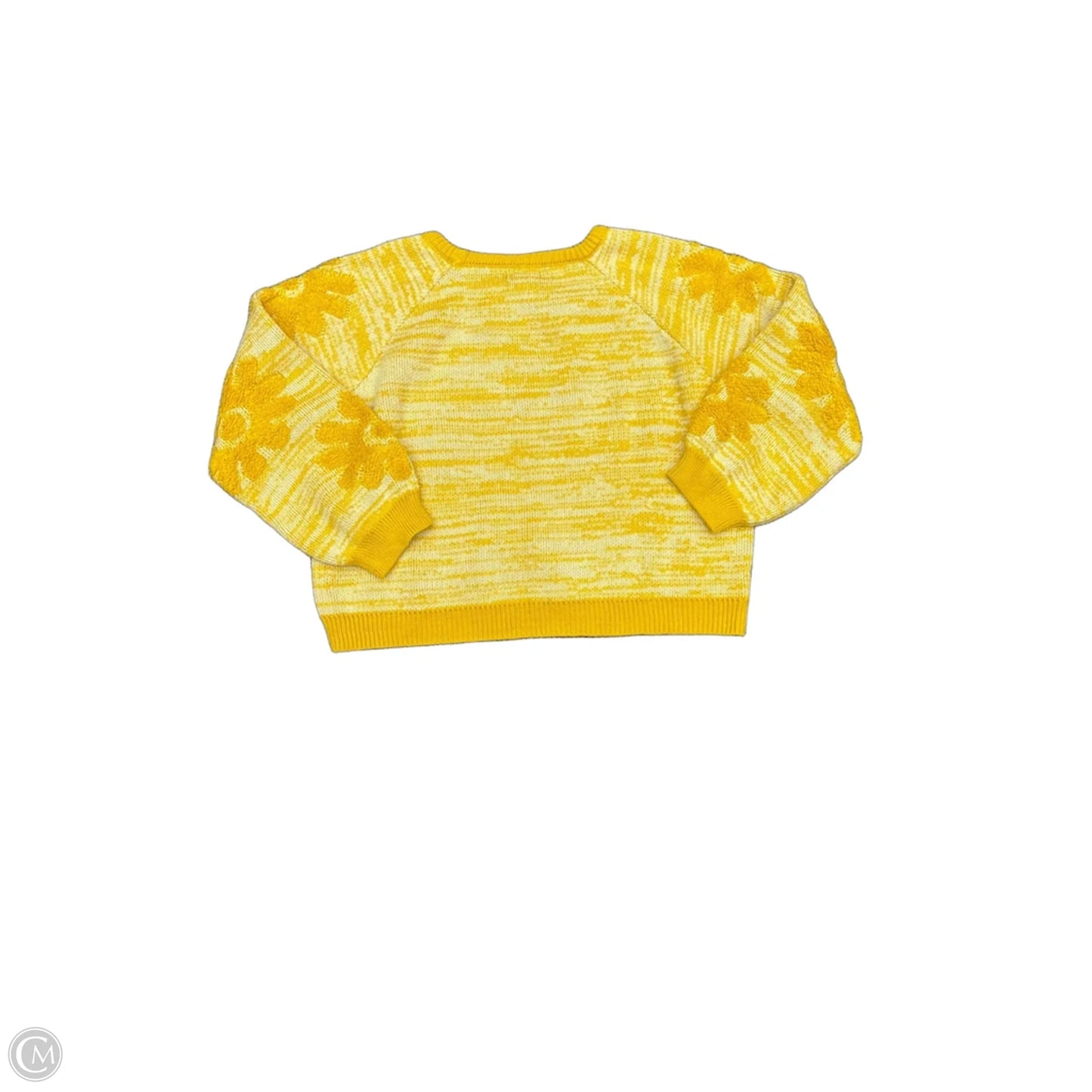 Sweater By Cmc In Yellow, Size: L