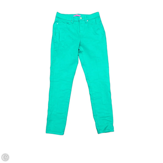Jeans Designer By Lilly Pulitzer In Green, Size: 8