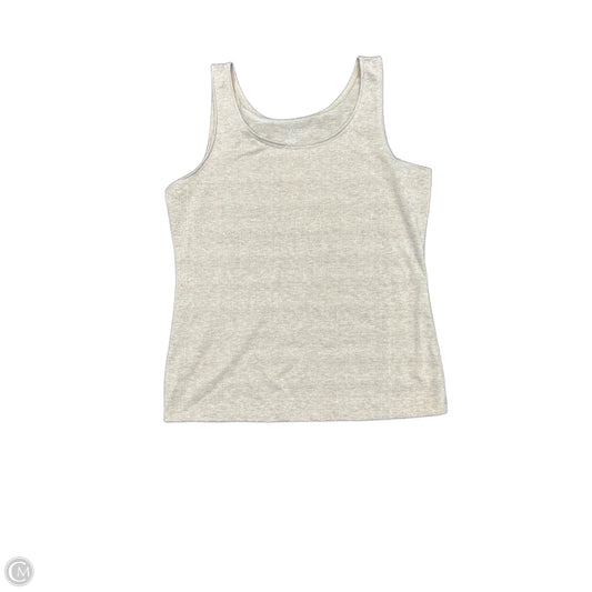 Top Sleeveless By Talbots In Gold, Size: L