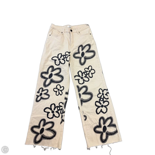 Jeans Wide Leg By Easel In Multi-colored, Size: S