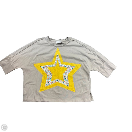 Top Long Sleeve By Cmc In Multi-colored, Size: S
