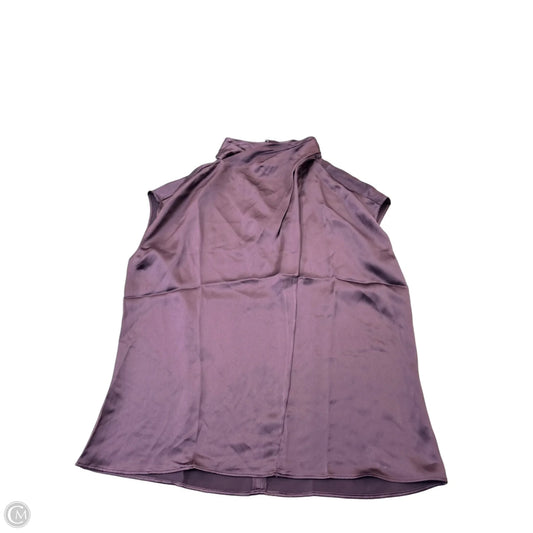 Blouse Sleeveless By White House Black Market In Purple, Size: L