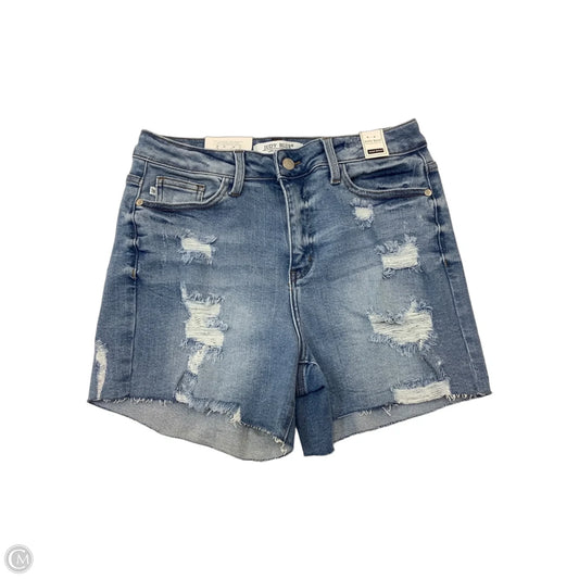 Shorts By Judy Blue In Blue Denim, Size: M